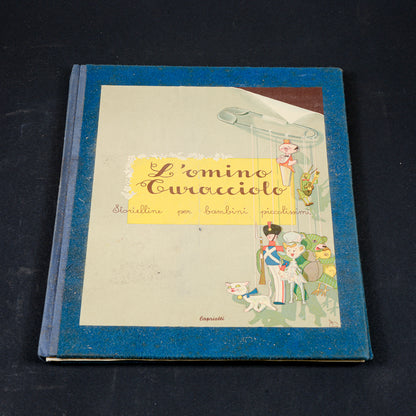Libro L'omino curucciolo libro del 1944 storie per bambini vintage