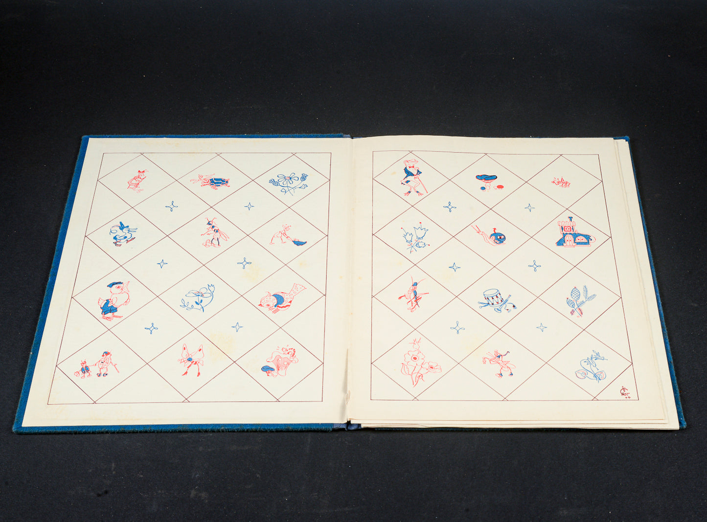 Libro L'omino curucciolo libro del 1944 storie per bambini vintage