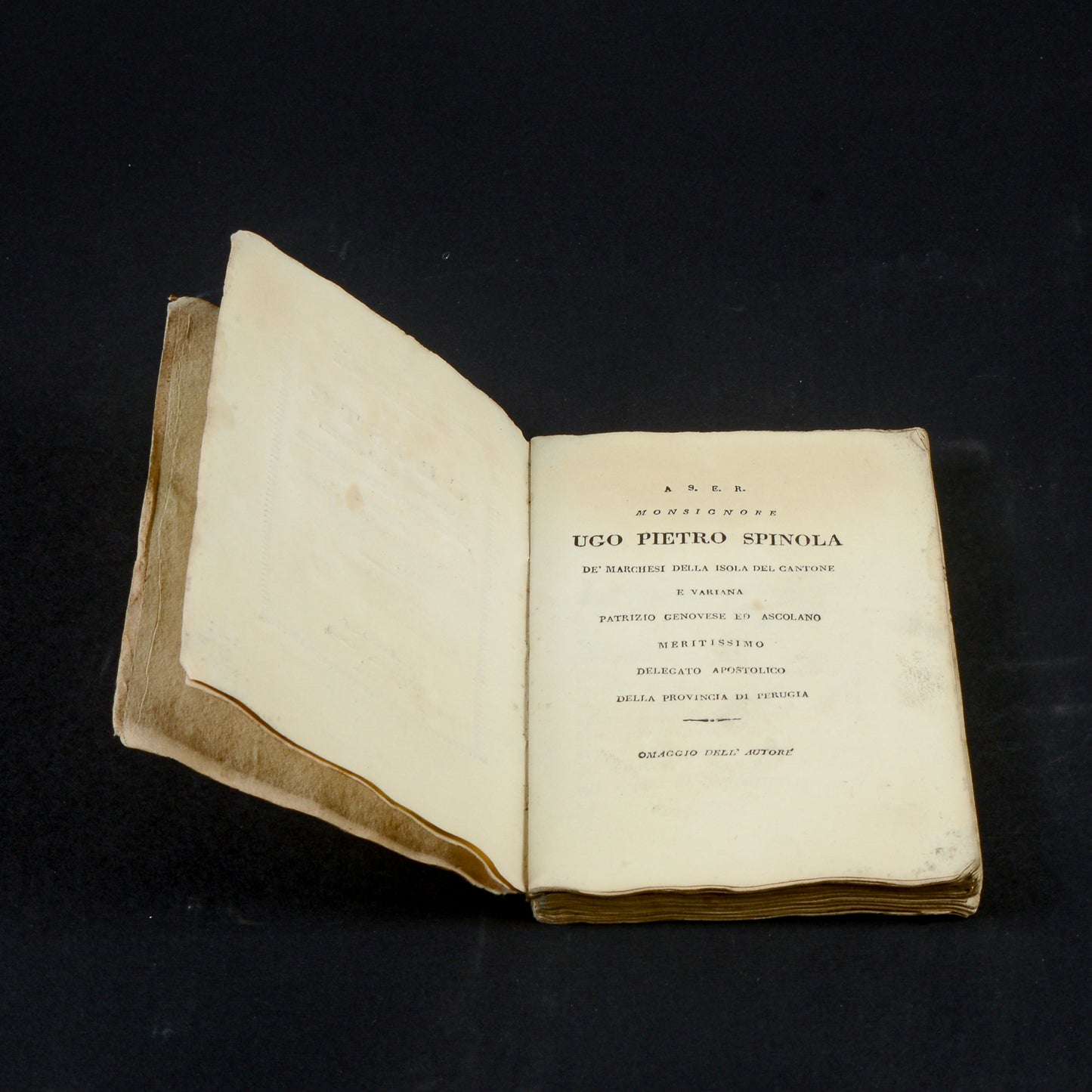 Libro del 1819 Sonetti di Cantalamessa Carboni Ascoli Piceno