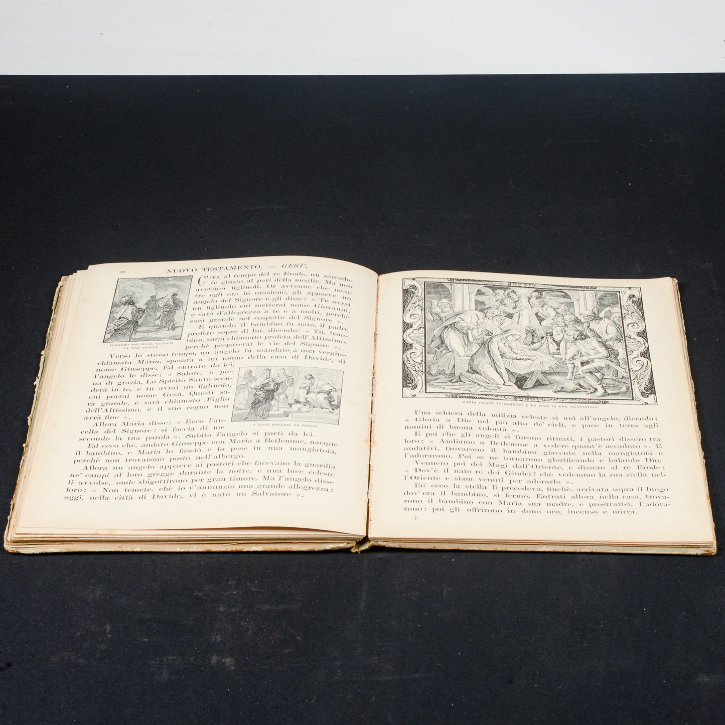 Libro la storia sacra del bambino opera illustrata epoca 1913