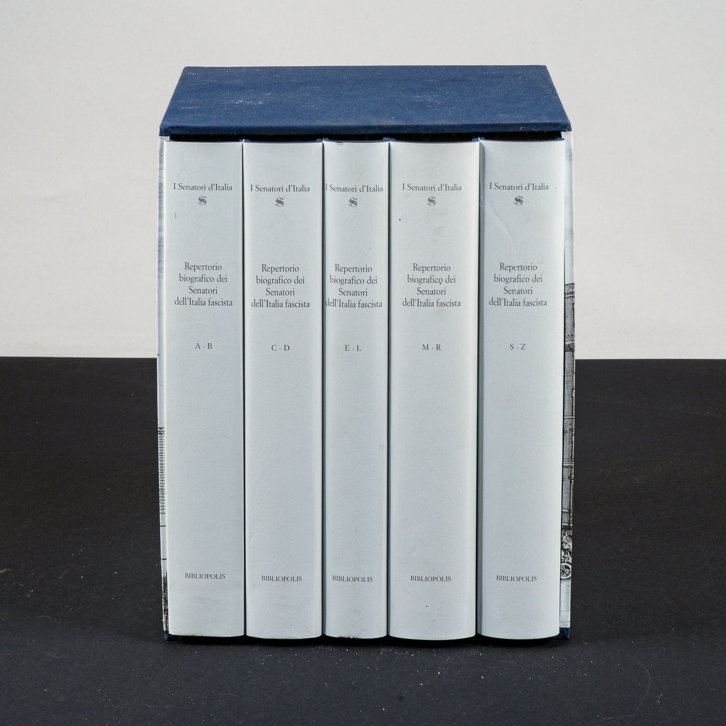 set completo enciclopedia senato della repubblica senatori italia fascista archivio storico
