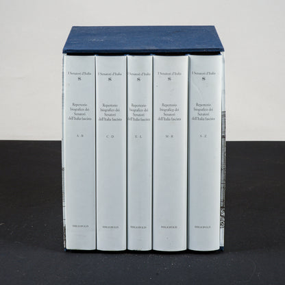 set completo enciclopedia senato della repubblica senatori italia fascista archivio storico