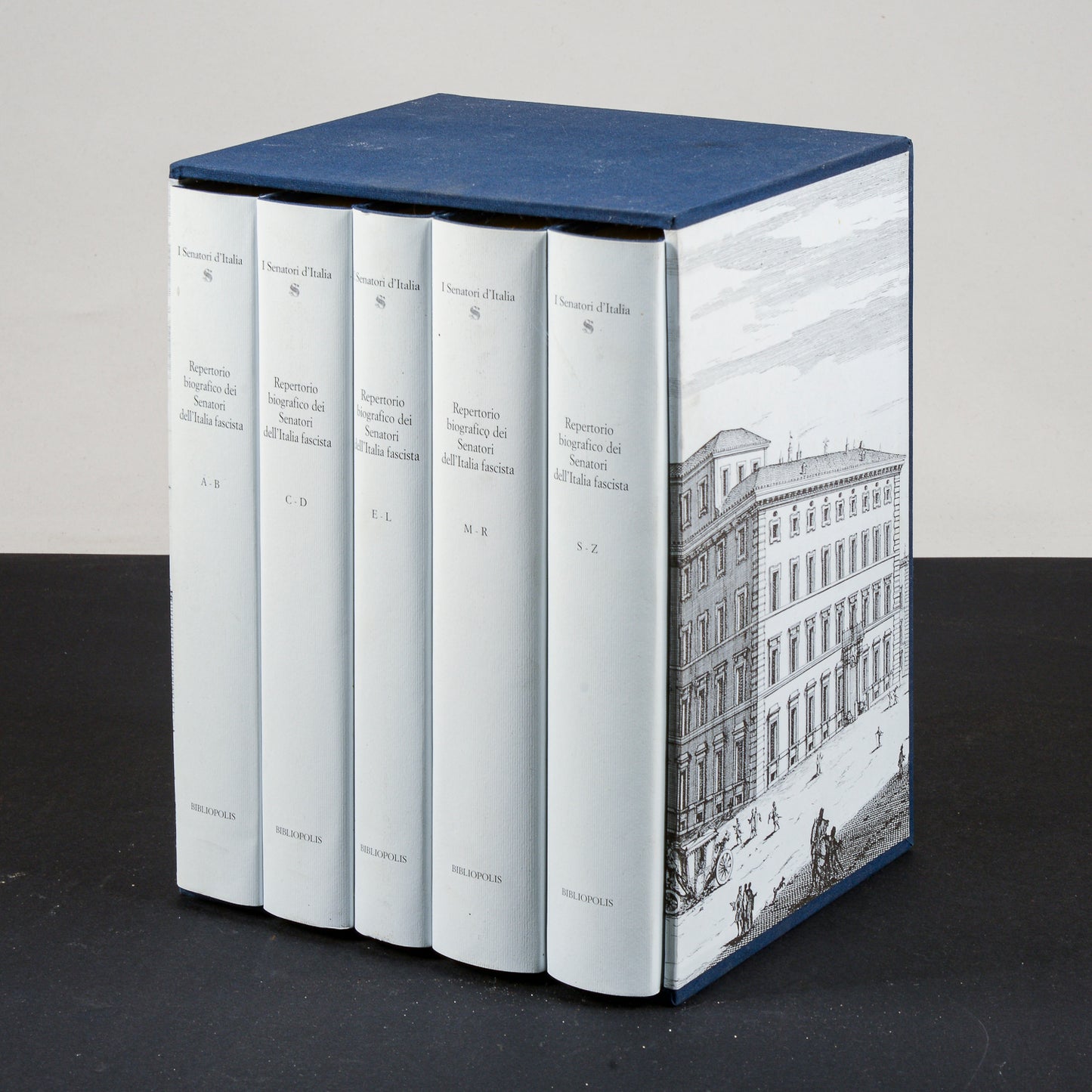 set completo enciclopedia senato della repubblica senatori italia fascista archivio storico