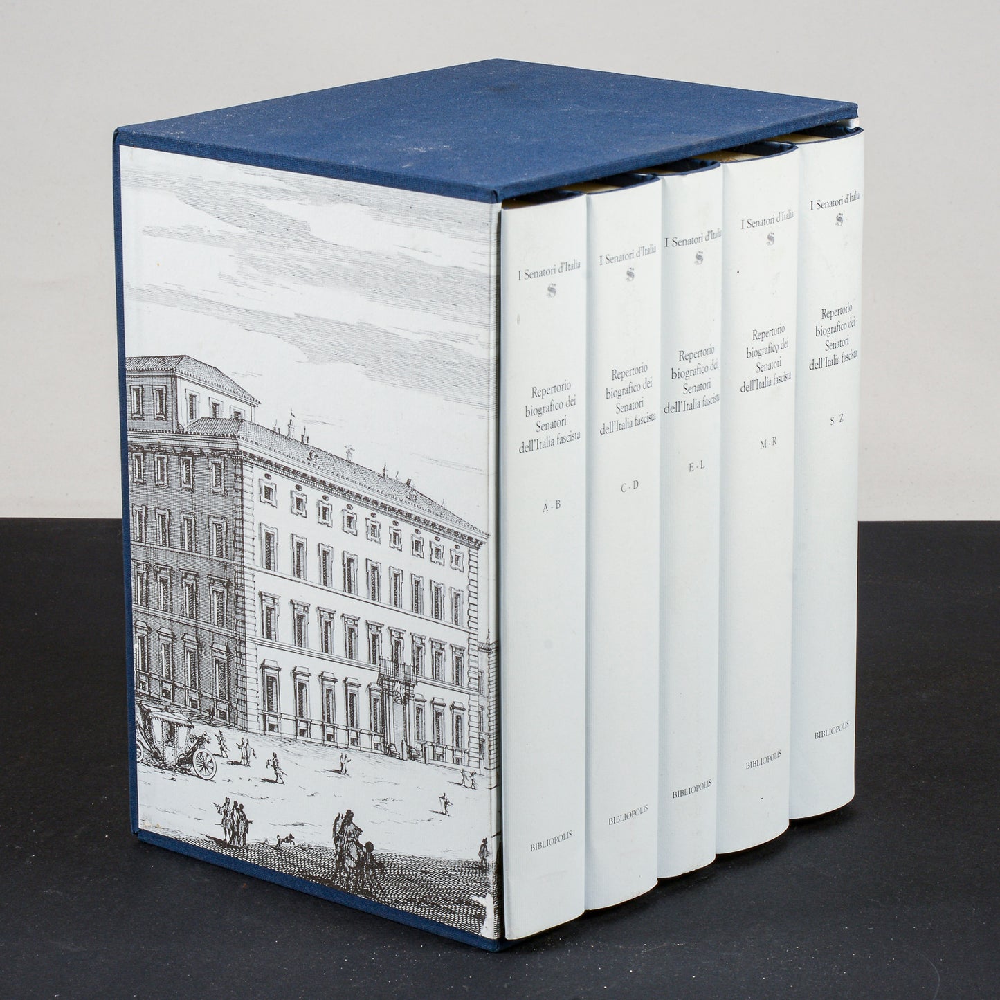 set completo enciclopedia senato della repubblica senatori italia fascista archivio storico