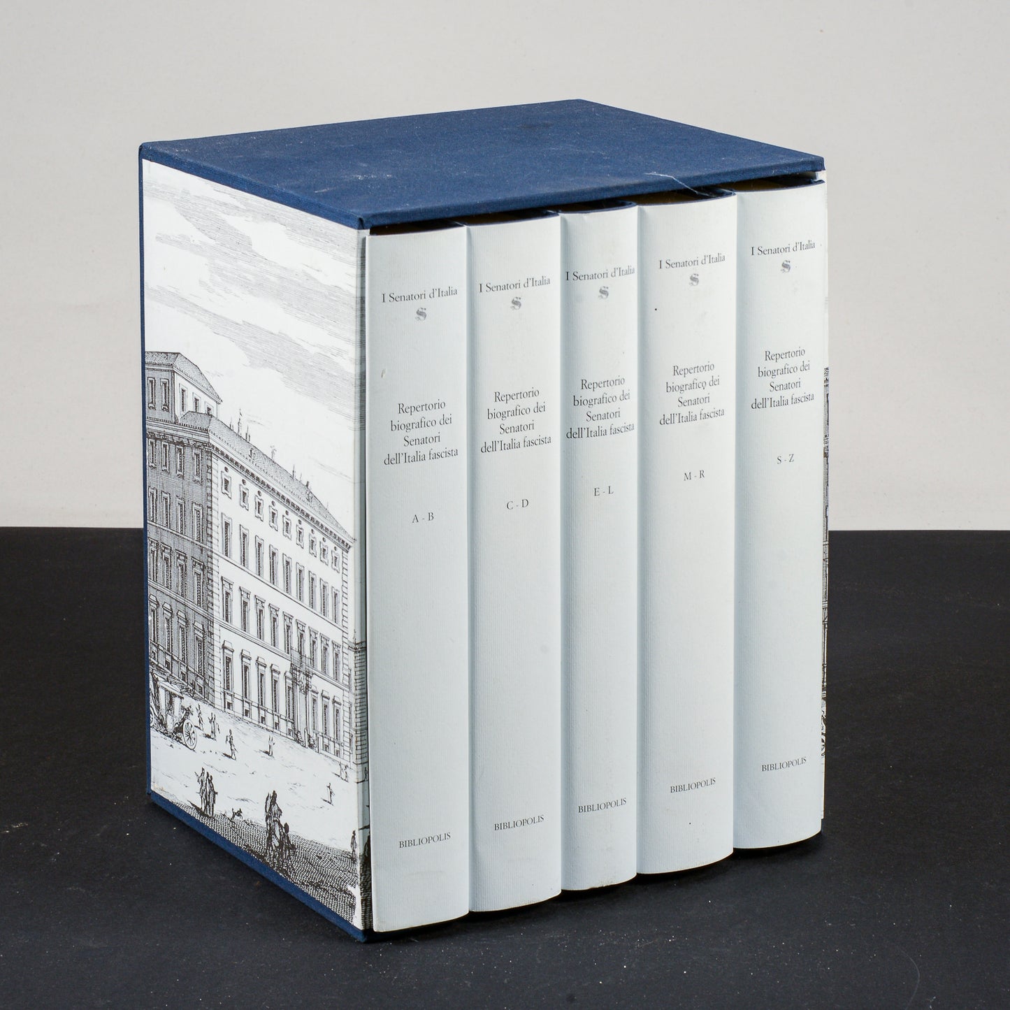 set completo enciclopedia senato della repubblica senatori italia fascista archivio storico