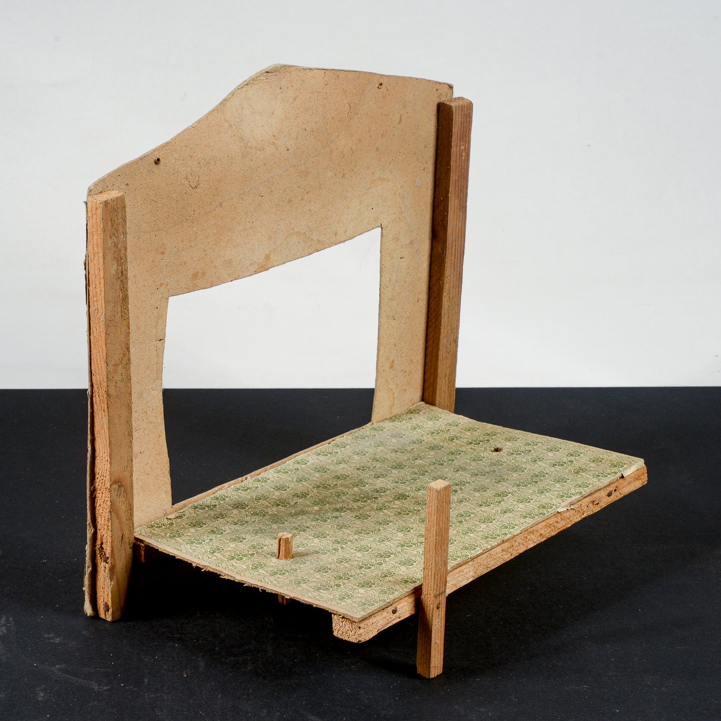 teatrino scena in carta e legno vintage primo 900