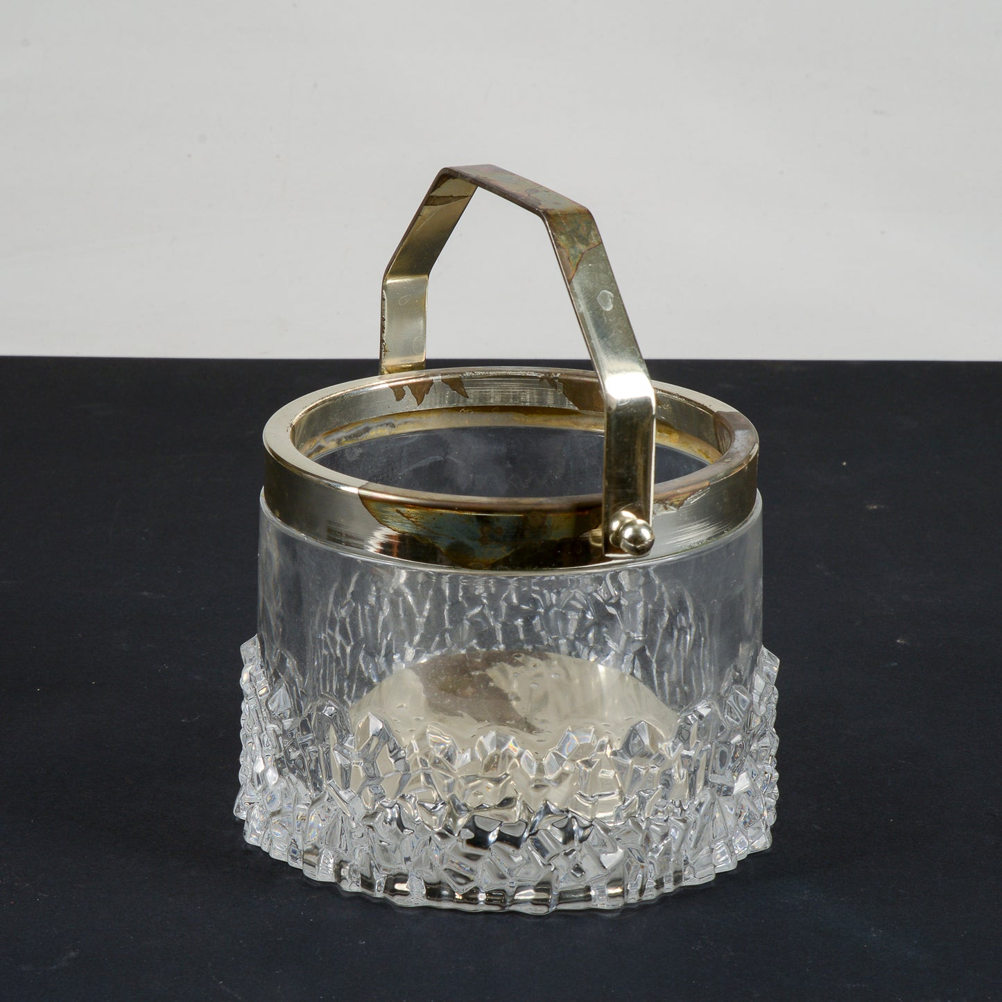 ciotola vaso portaghiaccio ghiaccio design studio linea krisia metallo argentato