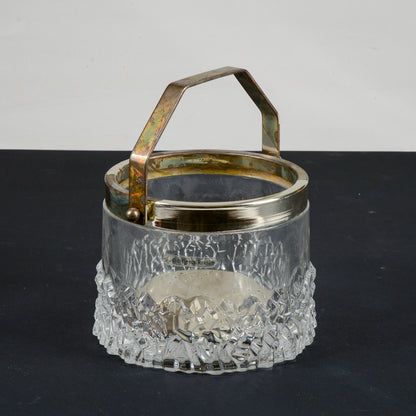 ciotola vaso portaghiaccio ghiaccio design studio linea krisia metallo argentato