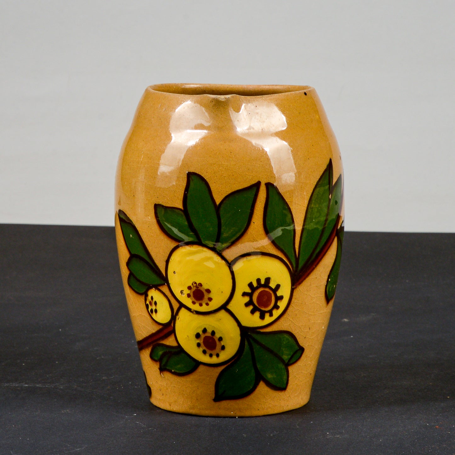anfora vaso ceramica smaltata firmata g. matricardi ascoli piceno