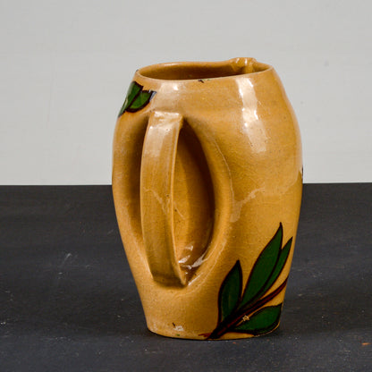 anfora vaso ceramica smaltata firmata g. matricardi ascoli piceno