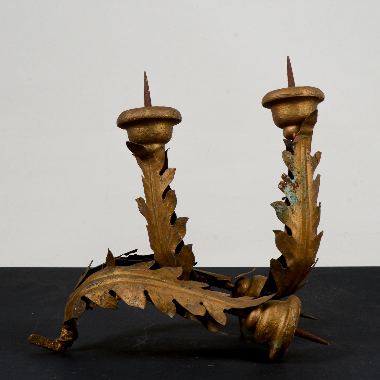 coppia appliques da candele per muro o specchiera epoca 800
