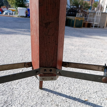 cavalletto colonna a cremagliera da banco ottico ditta fatif