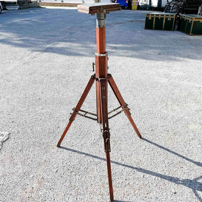 cavalletto colonna a cremagliera da banco ottico ditta fatif