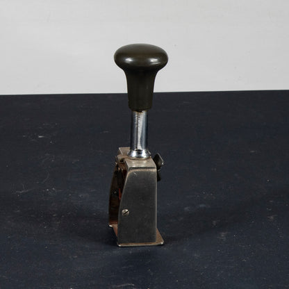 timbro numeratore vintage