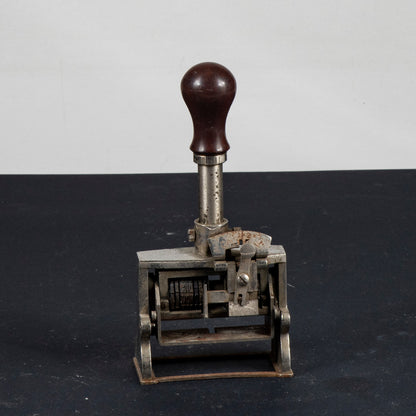 Timbro Numeratore Vintage