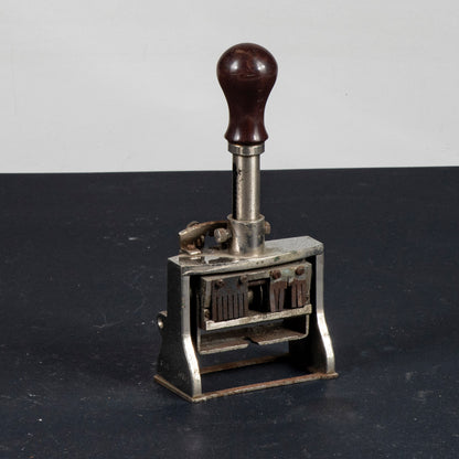 Timbro Numeratore Vintage
