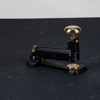 pinzatrice scrivania elcaso m 30 metallo ottone