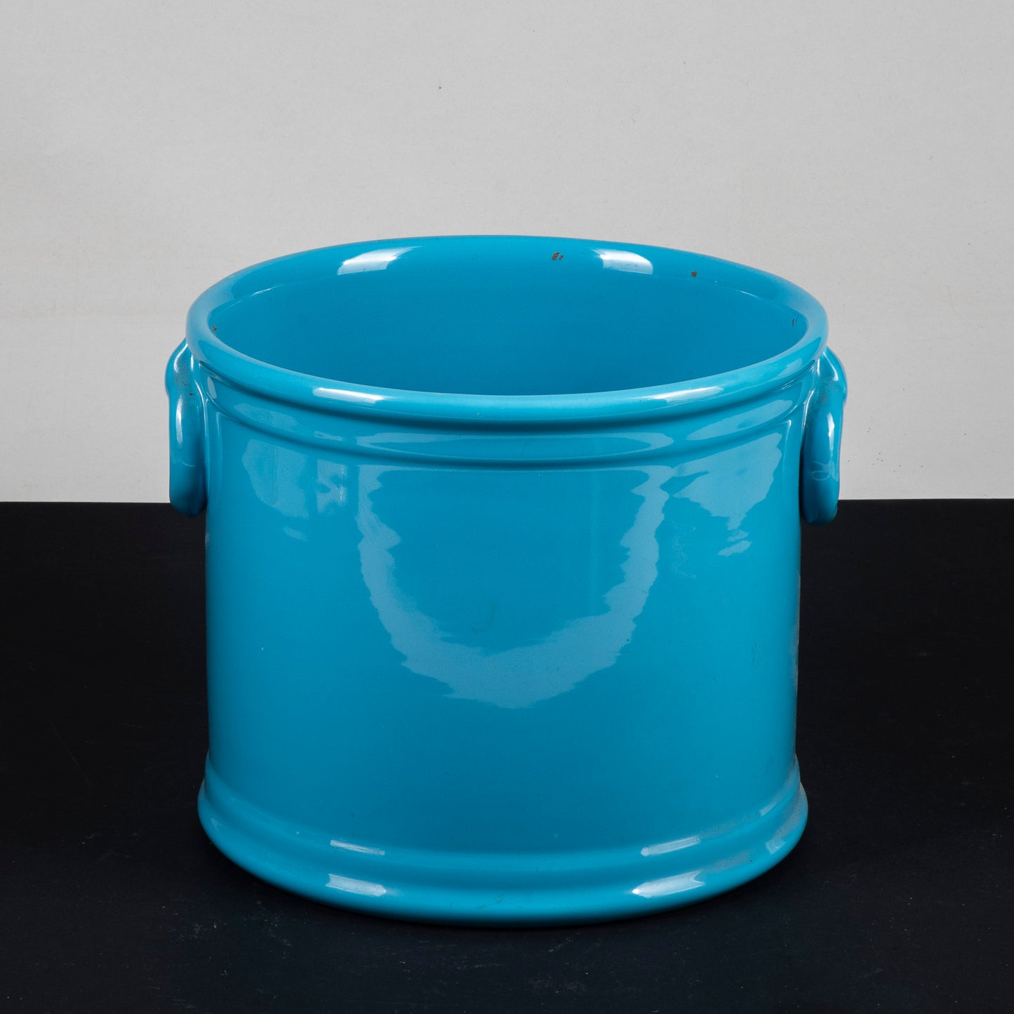 ceramica vaso azzurro ceramiche estensi este