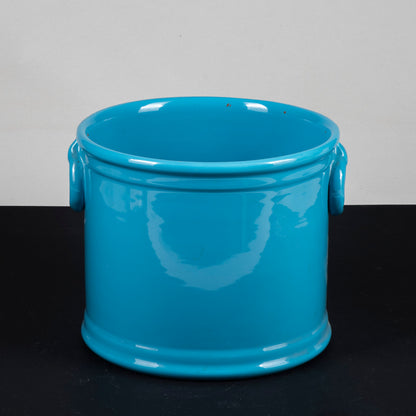 ceramica vaso azzurro ceramiche estensi este