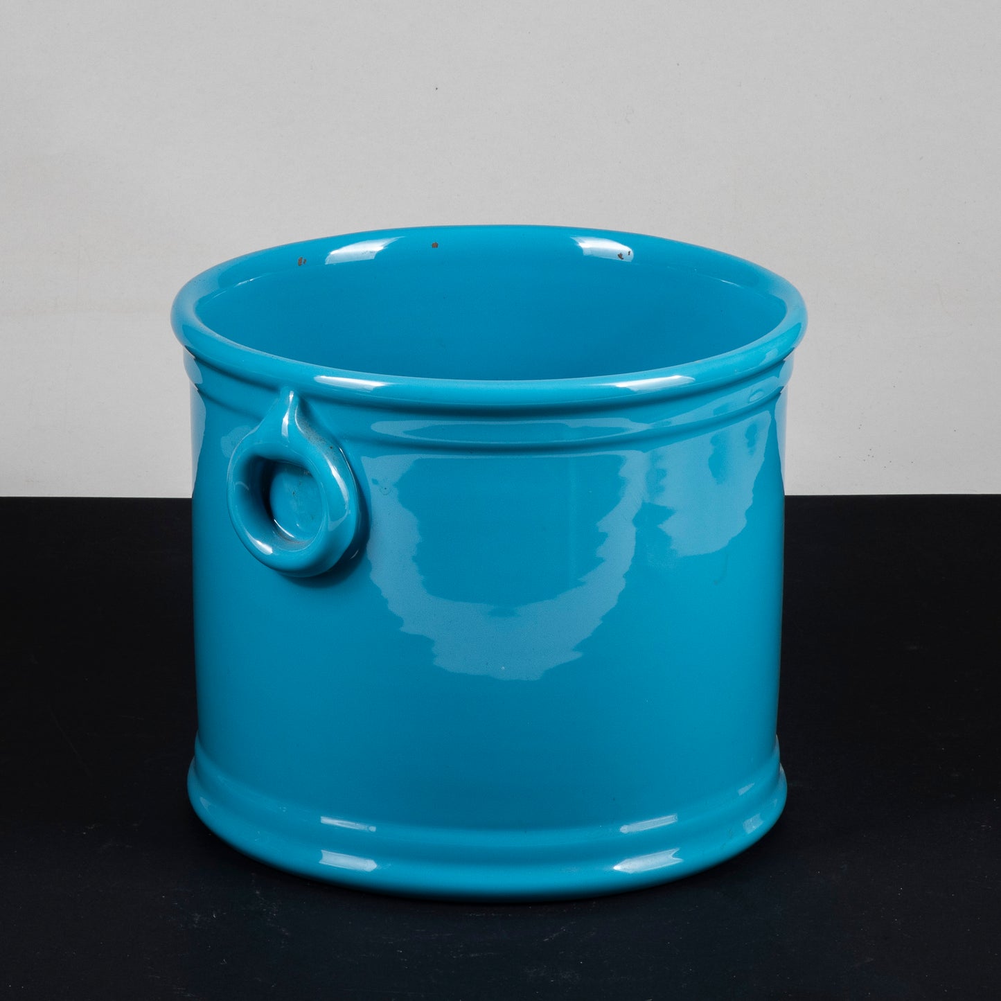 ceramica vaso azzurro ceramiche estensi este