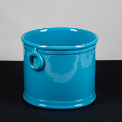 ceramica vaso azzurro ceramiche estensi este