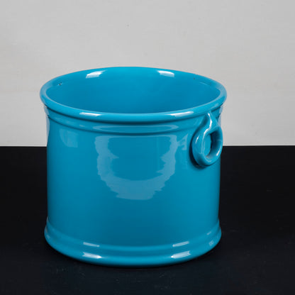 ceramica vaso azzurro ceramiche estensi este