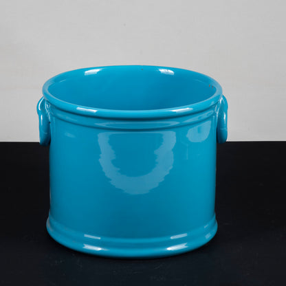 ceramica vaso azzurro ceramiche estensi este