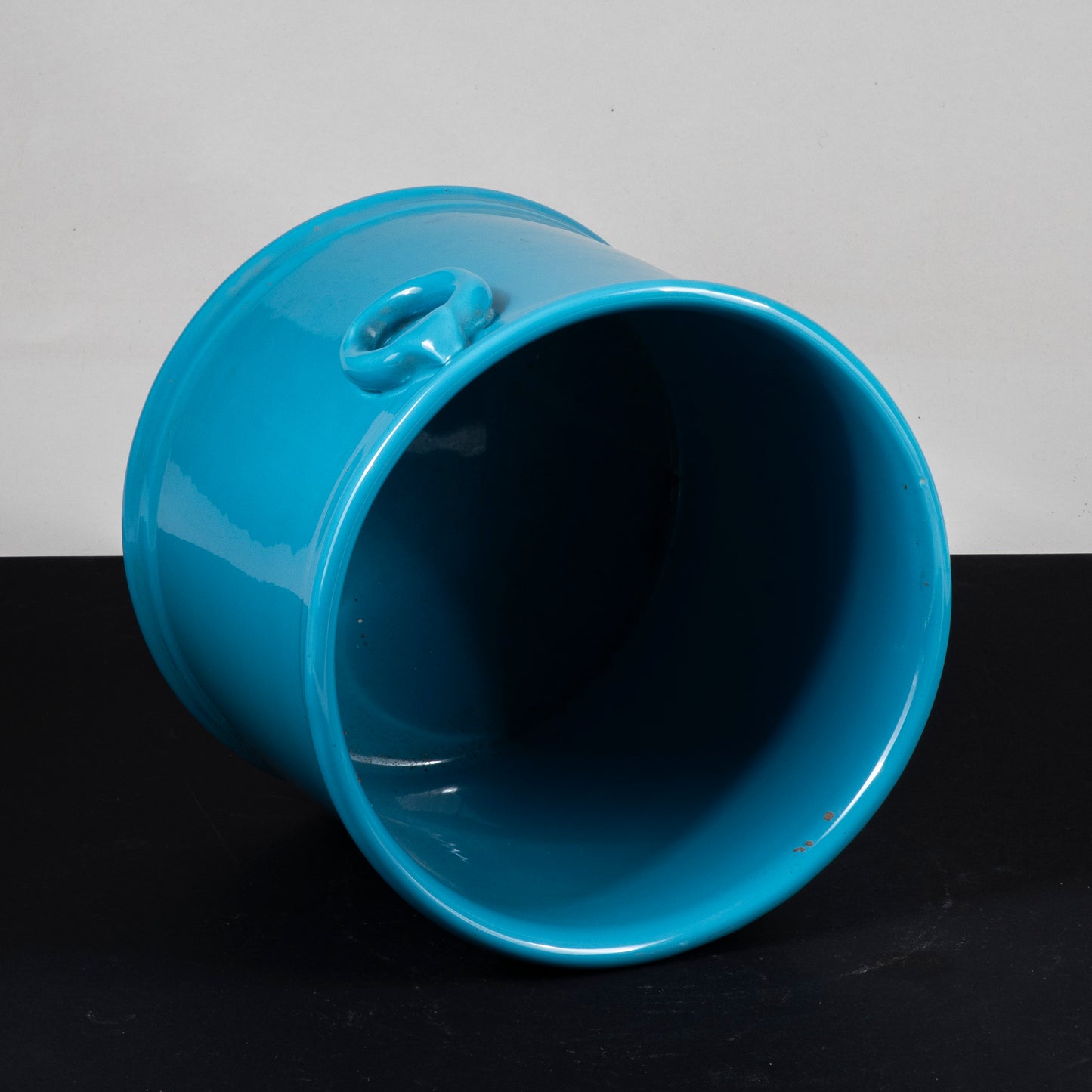 ceramica vaso azzurro ceramiche estensi este