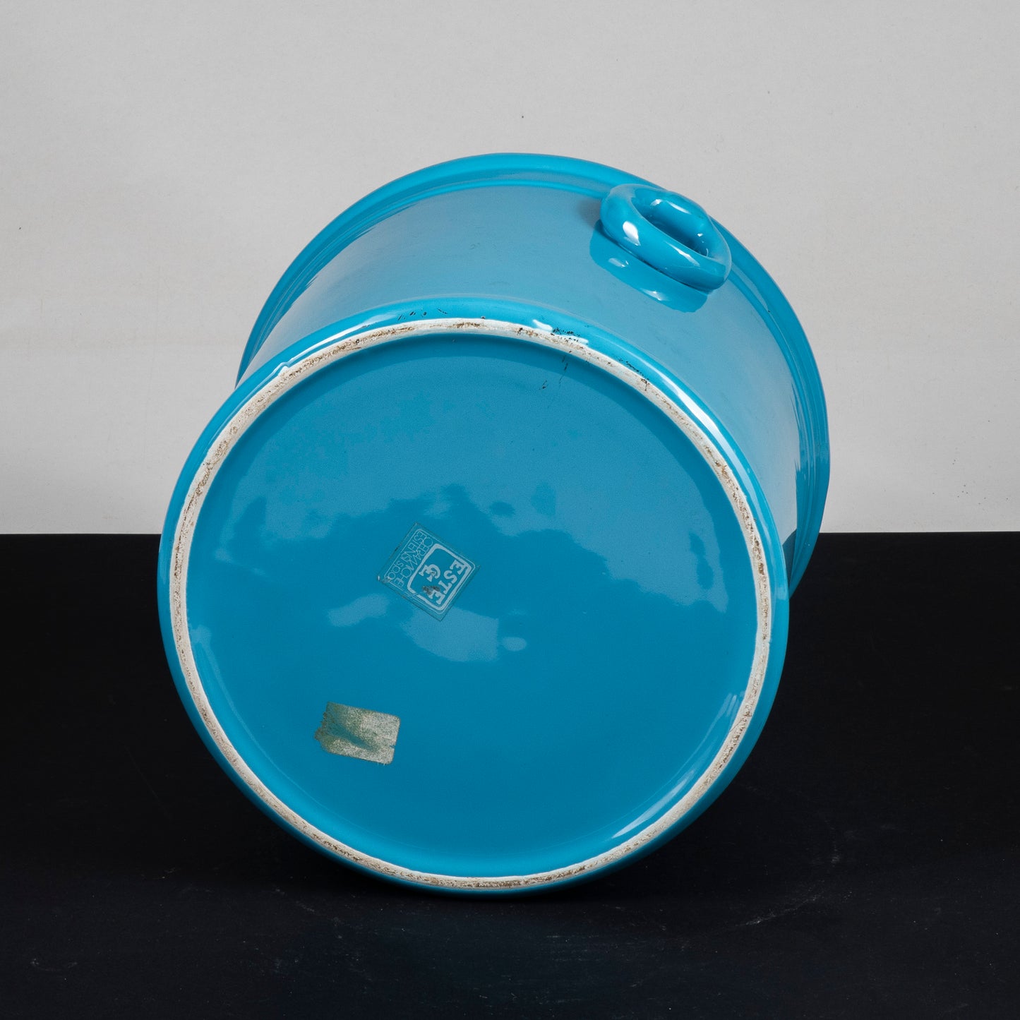 ceramica vaso azzurro ceramiche estensi este