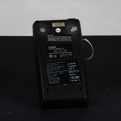 calcolatrice canon Pocketronic 2 thermal print senza alimentatore