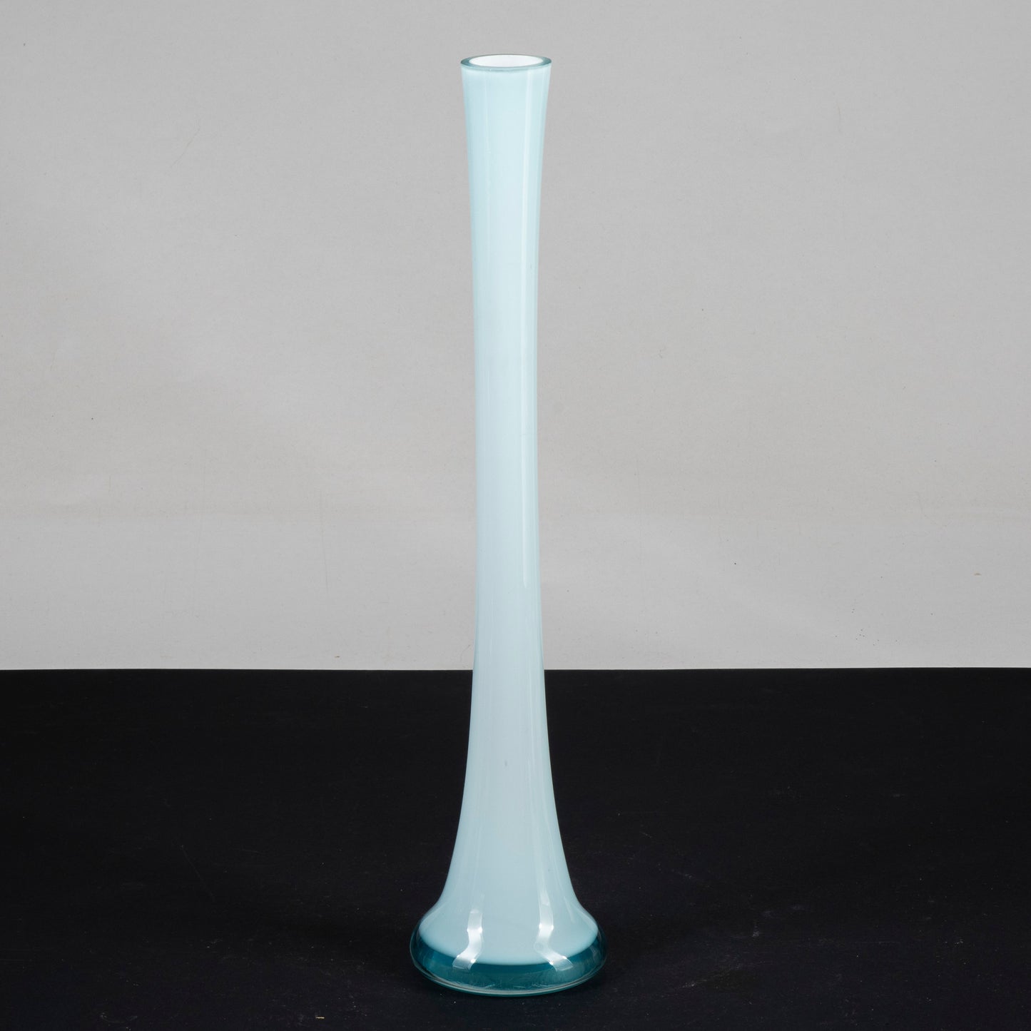 vaso vetro gambo lungo base