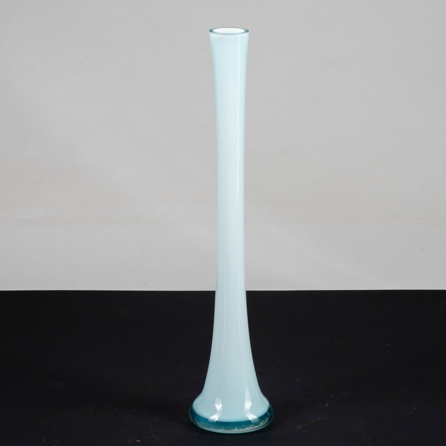 vaso vetro gambo lungo base