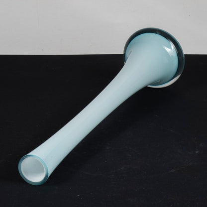 vaso vetro gambo lungo base