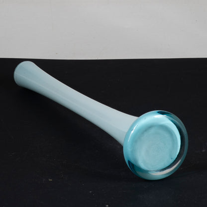 vaso vetro gambo lungo base