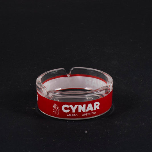 posacenere bar locale cynar in vetro