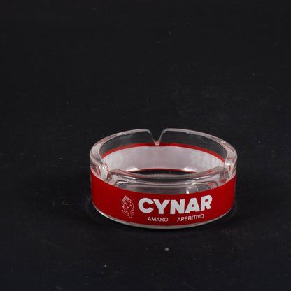 posacenere bar locale cynar in vetro