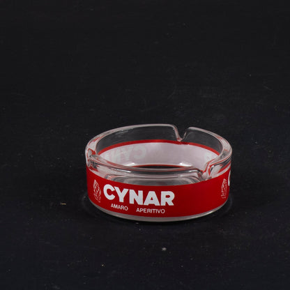 posacenere bar locale cynar in vetro