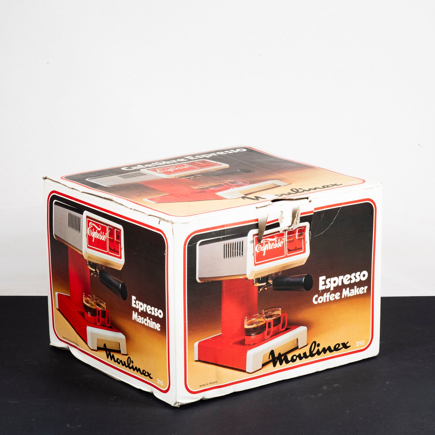 moulinex espresso coffe maker caffe macchinetta vintage scatola