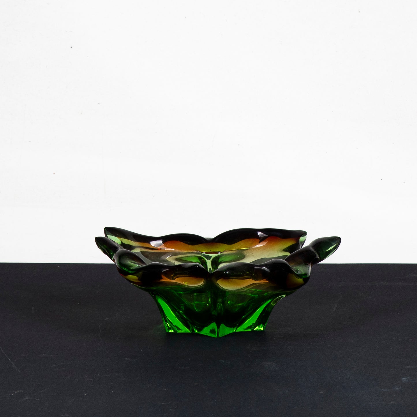 posacenere vetro murano ciotola vuotatasche studio scrivania