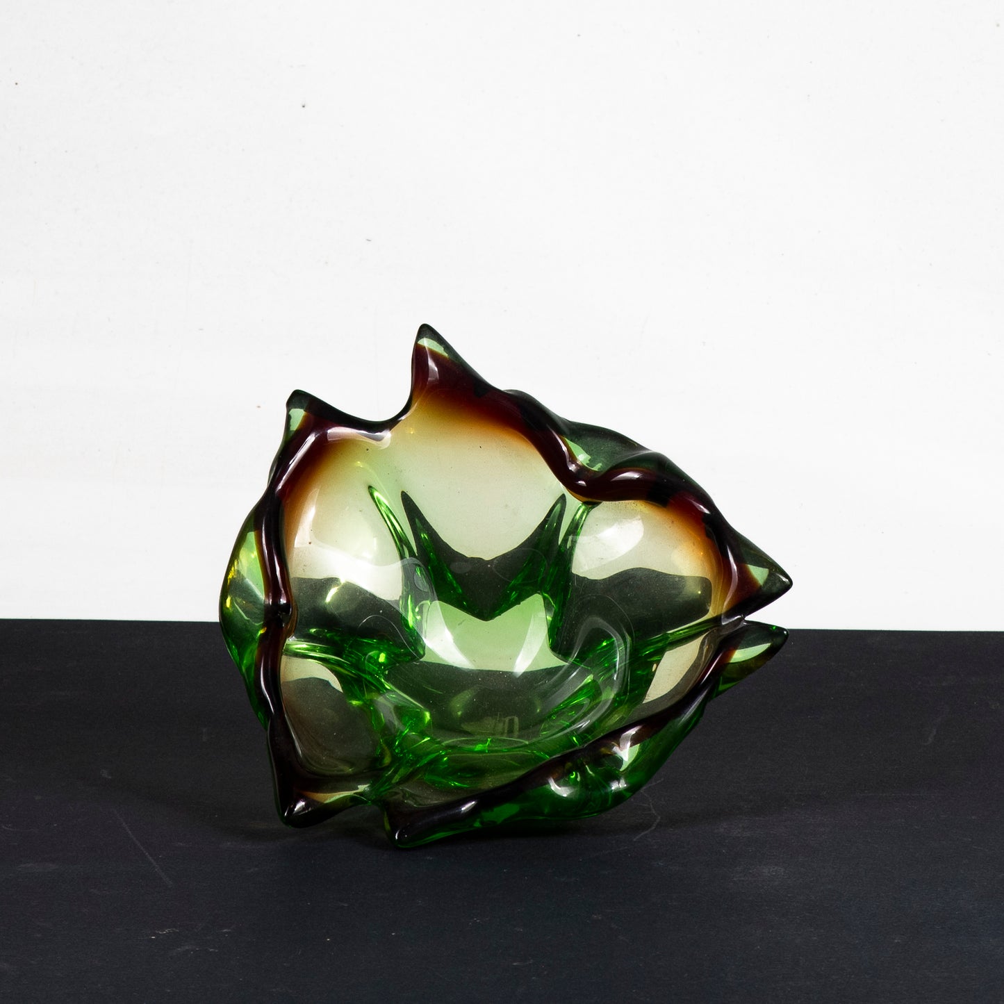 posacenere vetro murano ciotola vuotatasche studio scrivania