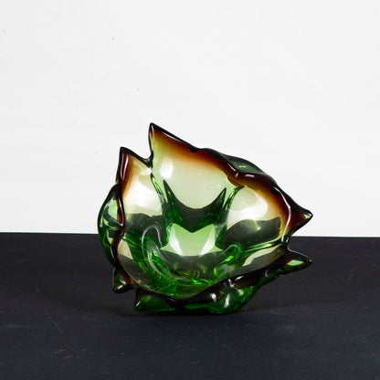posacenere vetro murano ciotola vuotatasche studio scrivania