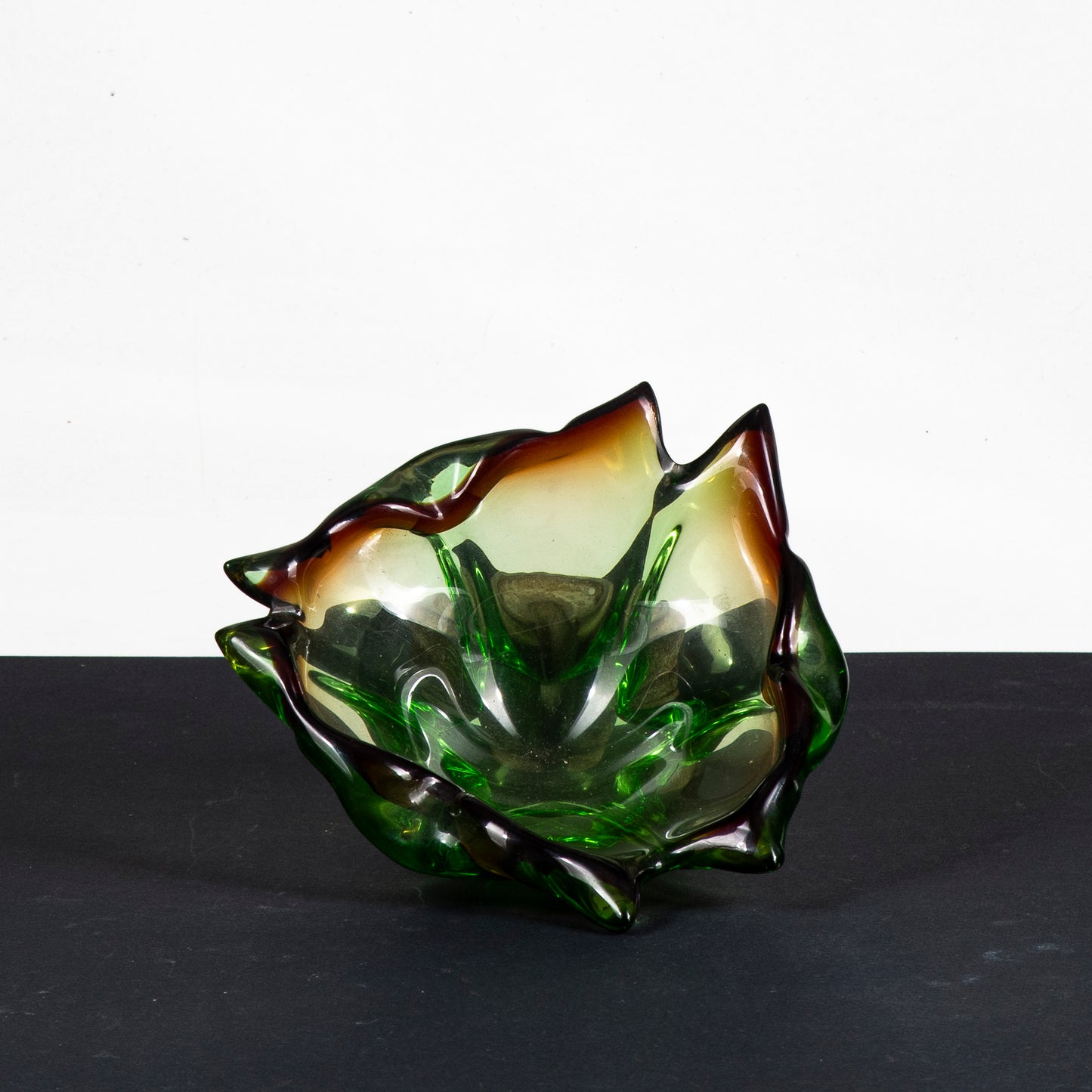 posacenere vetro murano ciotola vuotatasche studio scrivania
