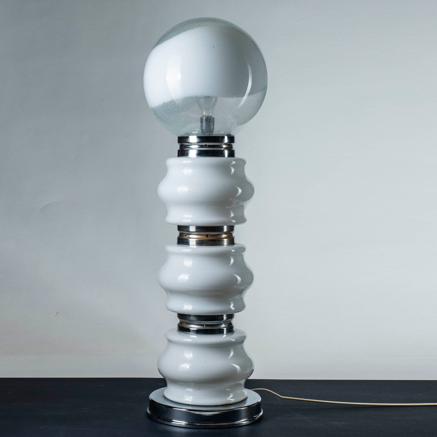 lampa da terra Mazzega design Carlo Nason multicolore completamente originale dell epoca