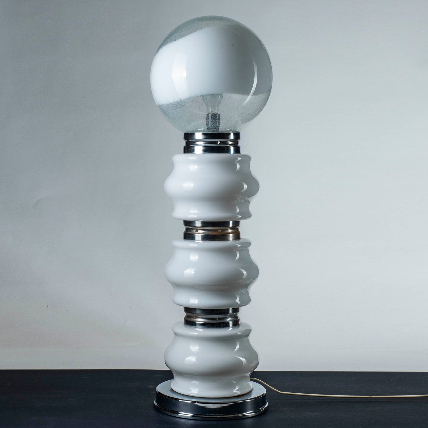 lampa da terra Mazzega design Carlo Nason multicolore completamente originale dell epoca