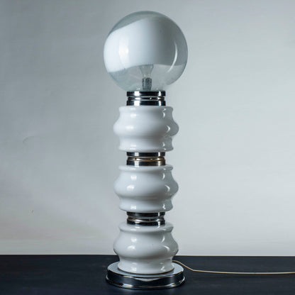 lampa da terra Mazzega design Carlo Nason multicolore completamente originale dell epoca