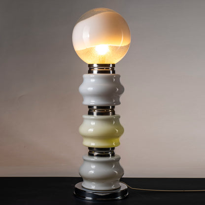 lampa da terra Mazzega design Carlo Nason multicolore completamente originale dell epoca