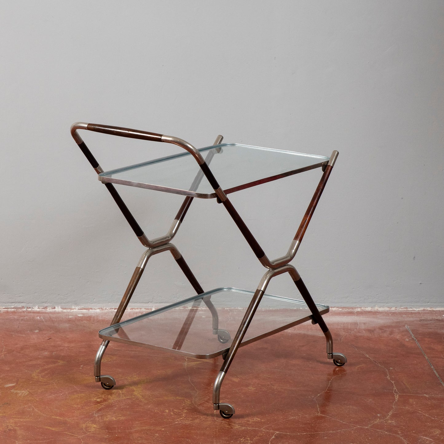 carrello servizio Cesare Lacca anni 50
