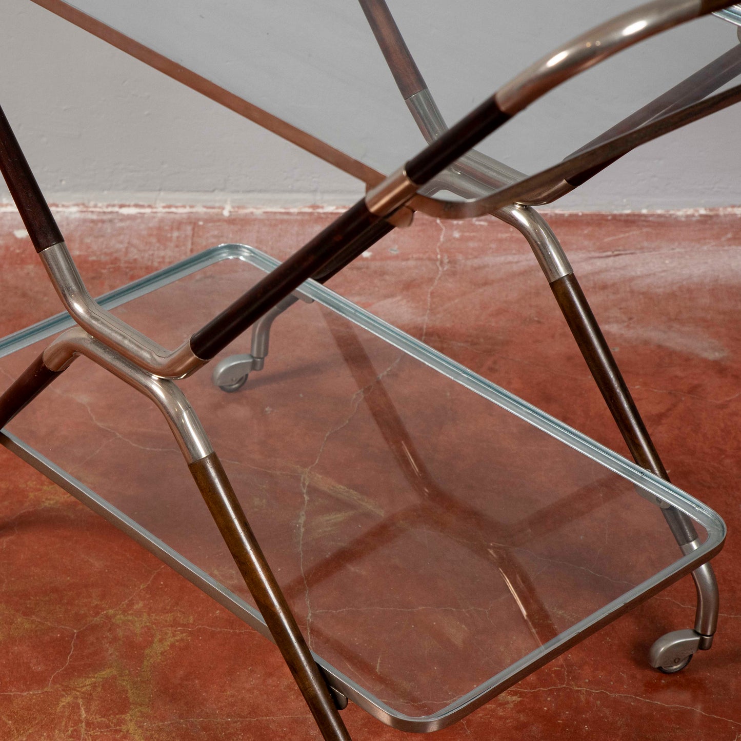 carrello servizio Cesare Lacca anni 50
