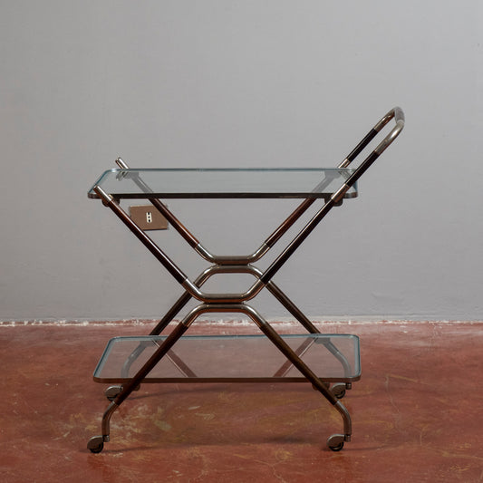carrello servizio Cesare Lacca anni 50