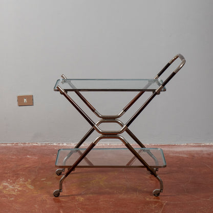 carrello servizio Cesare Lacca anni 50